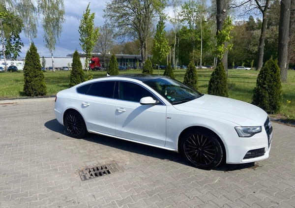 Audi A5 cena 56000 przebieg: 283000, rok produkcji 2012 z Szczecin małe 191